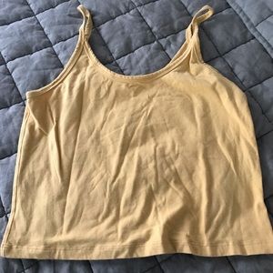 ARQ Crop Tank Buttercup 2x
